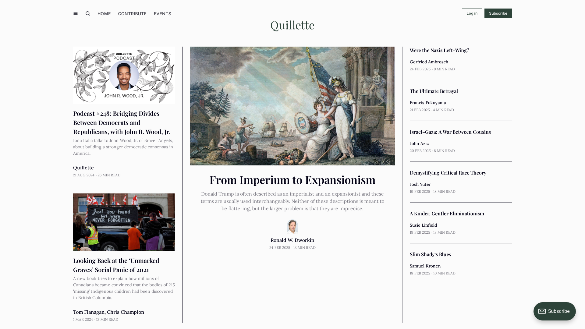 Quillette Website
